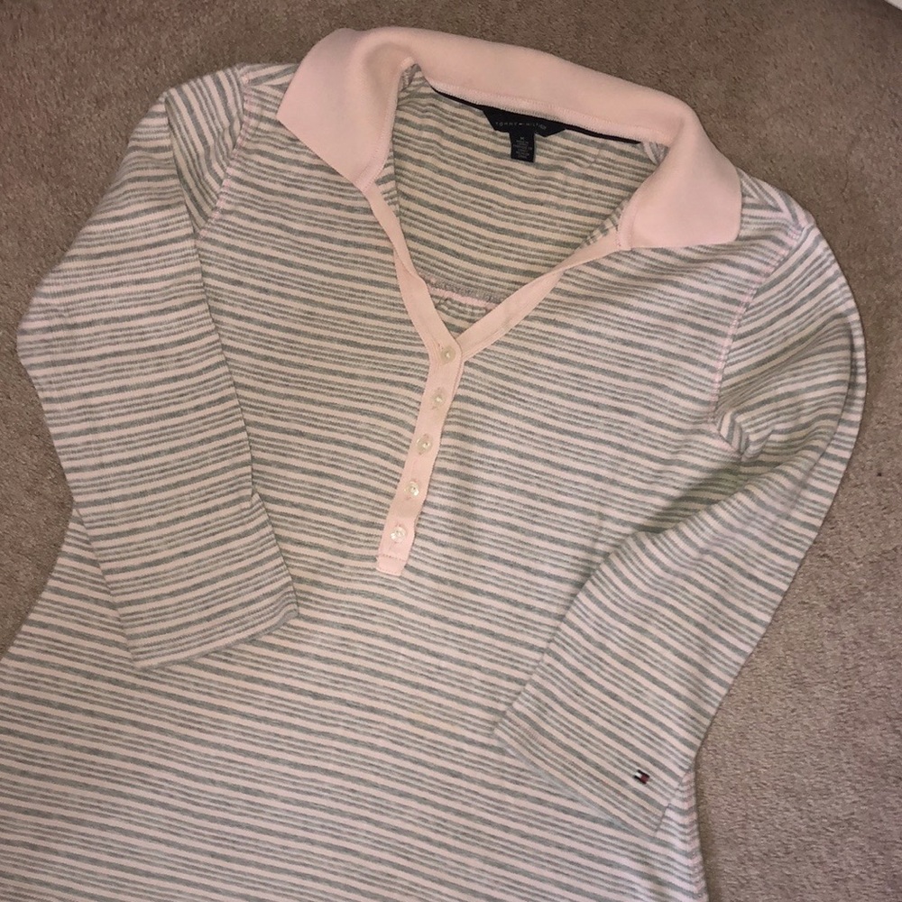 Tommy Hilfiger Quarter/Sleeve Top💋